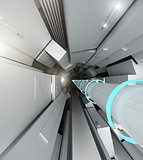 Hadron collider tunnel