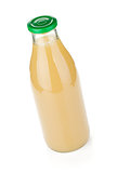 Pear juice glass bottle