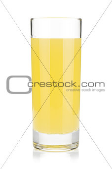 Lemon juice glass