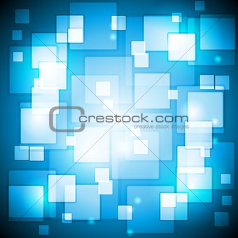 Blue colourful vector background