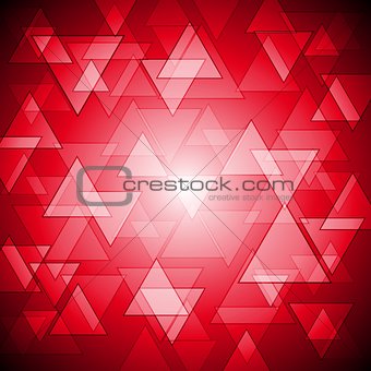 Red colourful vector background