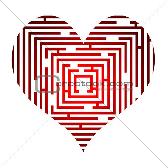 maze in the heart