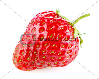 ripe juicy strawberry