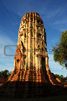 Ancient wat in Thailand