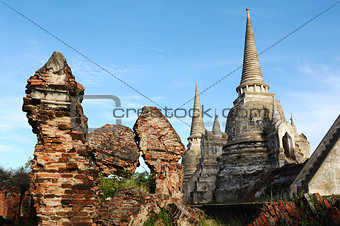 Ancient wat in Thailand