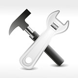 abstract detailed tool icon