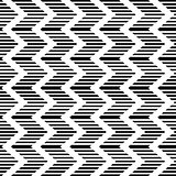 Seamless geometric zigzag pattern. Striped texture. 