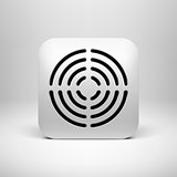 White Technology App Icon Template