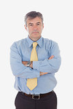 Portrait of businessman with arms crossed