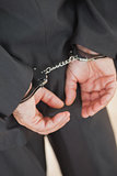 Hands with handcuffs