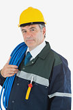 Portrait of an electrician
