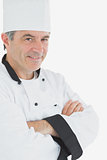 Portrait of confident chef in uniform