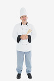 Chef holding spatula