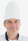 Portrait of happy male chef
