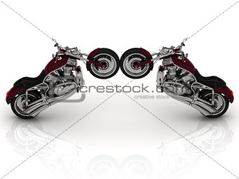 Two road motorcycle
