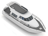 Premium motorized pleasure boat 