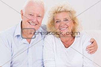 Old couple portrait