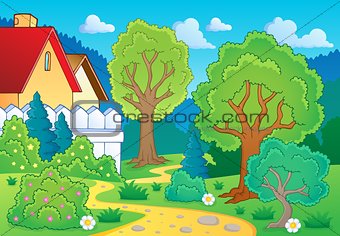 Tree theme landscape 3