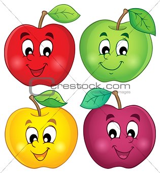 Various apples collection 3