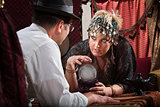 Fortune Teller with Crystal Ball