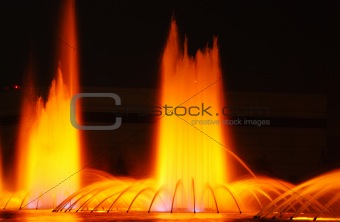 Orange Fountain