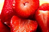 Close-up of strawberries 