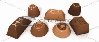 chocolate pralines