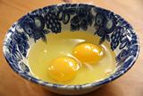 Two raw eggs