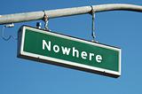 Nowhere sign