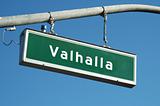 Valhalla sign