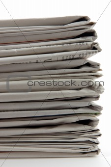 Stack of newspaper