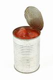 Can of peeled tomatoes