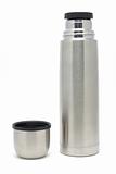 Stainless steel vacuum insulated briefcase bottle