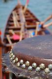 Details of drum on dargon boat