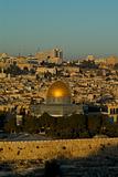 The Old City of Jerusalem At Down