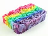 Rainbow soap