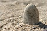 pebble and sand