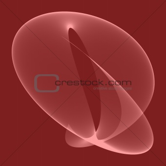 abstract pink sine shape
