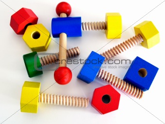Colored Wooden Toy