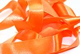 Orange ribbon abstract