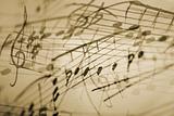 musical notation background