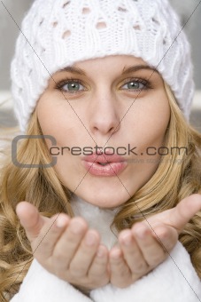 winter woman
