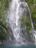 Milford Sound waterfall
