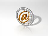 3d symbol of e-mail