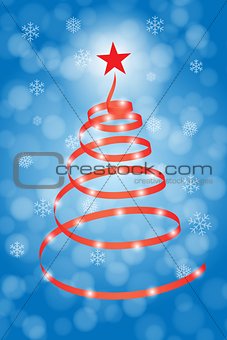 Spiral christmas tree