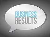 business results message illustration design