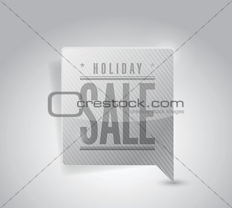 holiday sale pin pointer sign illustration