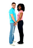 African American couple in love