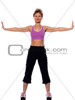 woman stretching posture