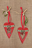 Christmas Heart Decorations